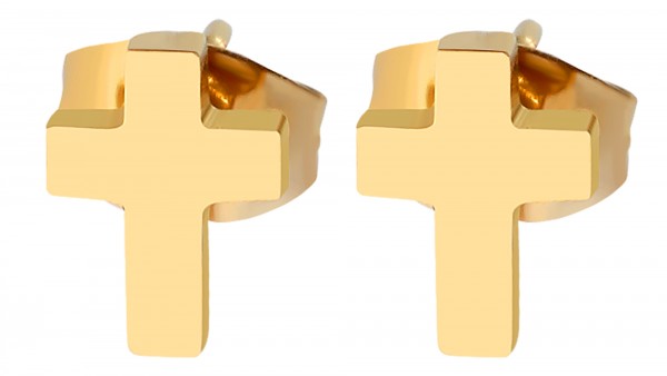 Ohrstecker Kreuz